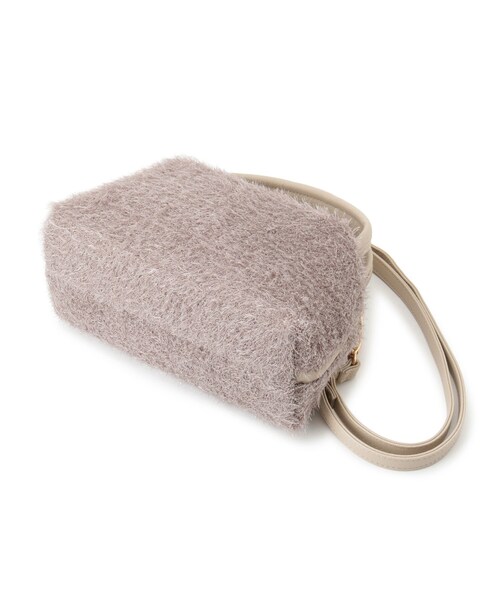 SHOO・LA・RUE（シューラルー）の「◆フェザーニットショルダーバッグ（ショルダーバッグ・レディース・ブラック/ダークグレー/ナチュラル/ブルー・00）」の9枚目の写真