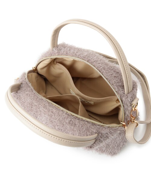 SHOO・LA・RUE（シューラルー）の「◆フェザーニットショルダーバッグ（ショルダーバッグ・レディース・ブラック/ダークグレー/ナチュラル/ブルー・00）」の10枚目の写真