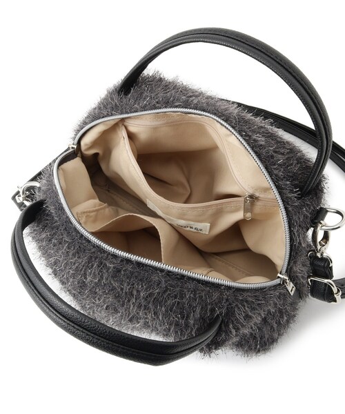 SHOO・LA・RUE（シューラルー）の「◆フェザーニットショルダーバッグ（ショルダーバッグ・レディース・ブラック/ダークグレー/ナチュラル/ブルー・00）」の11枚目の写真