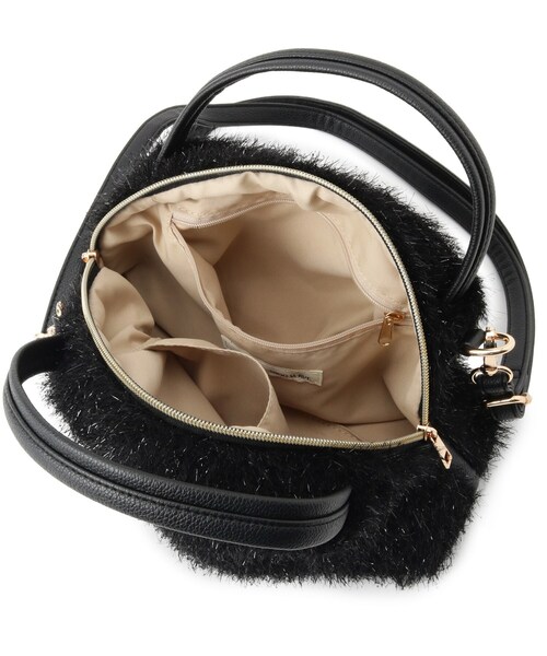 SHOO・LA・RUE（シューラルー）の「◆フェザーニットショルダーバッグ（ショルダーバッグ・レディース・ブラック/ダークグレー/ナチュラル/ブルー・00）」の12枚目の写真