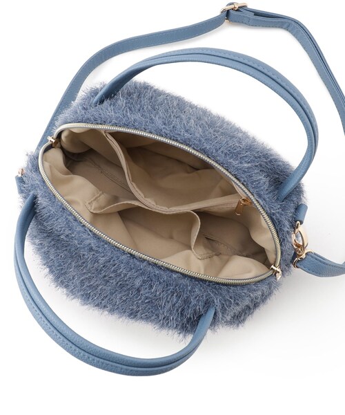 SHOO・LA・RUE（シューラルー）の「◆フェザーニットショルダーバッグ（ショルダーバッグ・レディース・ブラック/ダークグレー/ナチュラル/ブルー・00）」の13枚目の写真