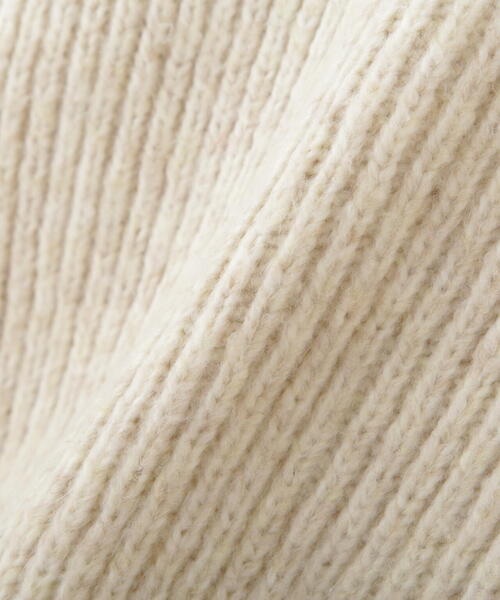 FREE'S MART（フリーズマート）の「ハーフジップニット×ナロースカートセットアップ（ワンピース・レディース・グレー/カーキ/ホワイト・SMALL/MEDIUM）」の12枚目の写真