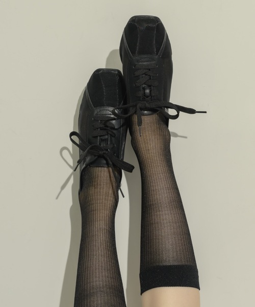 NEUNA(ヌナ)の「【NEUNA ORIGINAL】SHEER SNEAKER(スニーカー・レディース・ブラック/アイボリー・SMALL/LARGE/MEDIUM)」の5枚目の写真