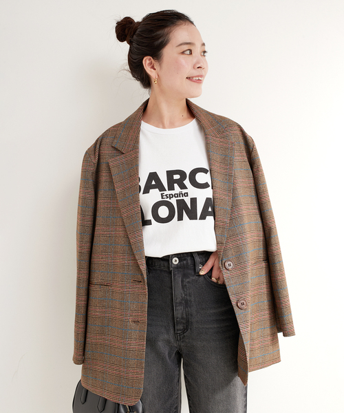B.C STOCK(ベーセーストック)の「TRICOMER/トリコメル 別注 ロンTEE(Tシャツ/カットソー・レディース・ブラック/ホワイト×ホワイト/ブラックミックス/ホワイト/ホワイト系その他/ブラック系その他・FREE)」の20枚目の写真