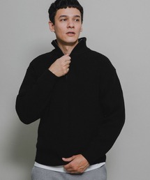 URBAN RESEARCH Sonny Label | 『WEB/一部店舗限定サイズ』マルチサイズハーフジップニットプルオーバー(ニット/セーター)