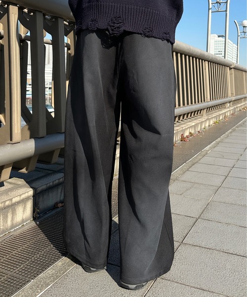 sedacle（セダクル）の「タックアソートスラックス（スラックス・メンズ・ネイビー/グレー/ブラック・LARGE/MEDIUM/SMALL）」の8枚目の写真