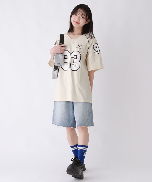 repipi armario(レピピ アルマリオ)の「デニムハーフパンツ(デニムパンツ・キッズ・ブラック系その他/ブルー系その他/ライトブルー/ブルー系その他2/ブラック系その他2・LARGE/MEDIUM/SMALL)」の13枚目の写真