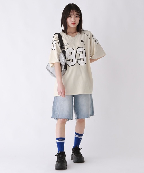 repipi armario(レピピ アルマリオ)の「デニムハーフパンツ(デニムパンツ・キッズ・ブラック系その他/ブルー系その他/ライトブルー/ブルー系その他2/ブラック系その他2・LARGE/MEDIUM/SMALL)」の14枚目の写真