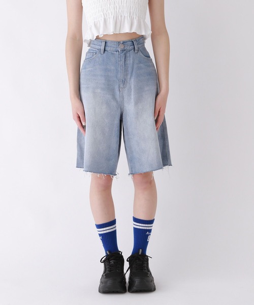 repipi armario(レピピ アルマリオ)の「デニムハーフパンツ(デニムパンツ・キッズ・ブラック系その他/ブルー系その他/ライトブルー/ブルー系その他2/ブラック系その他2・LARGE/MEDIUM/SMALL)」の18枚目の写真