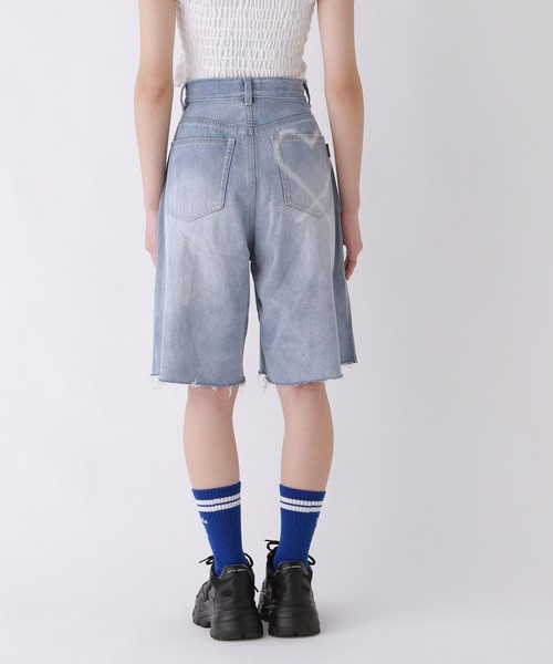 repipi armario(レピピ アルマリオ)の「デニムハーフパンツ(デニムパンツ・キッズ・ブラック系その他/ブルー系その他/ライトブルー/ブルー系その他2/ブラック系その他2・LARGE/MEDIUM/SMALL)」の20枚目の写真