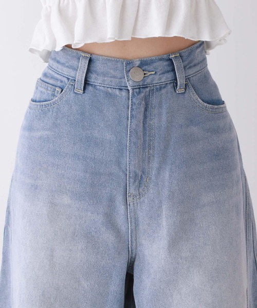 repipi armario(レピピ アルマリオ)の「デニムハーフパンツ(デニムパンツ・キッズ・ブラック系その他/ブルー系その他/ライトブルー/ブルー系その他2/ブラック系その他2・LARGE/MEDIUM/SMALL)」の21枚目の写真