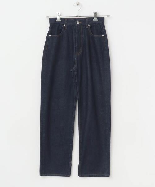 SENSE OF PLACE by URBAN RESEARCH(センスオブプレイスバイアーバンリサーチ)の「ハイウエストストレートデニム(デニムパンツ・レディース・ワンウォッシュ/グレー/ライトインディゴブルー・LARGE/SMALL/MEDIUM)」の14枚目の写真