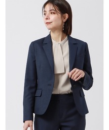 SUIT SQUARE | ジャケット ウォッシャブル TWストレッチ マイクロチェック セットアップ(スーツジャケット)