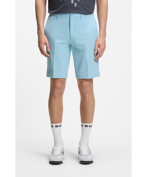 BOSS(ボス)の「はっ水ショートパンツ 4WAYストレッチ(その他パンツ・メンズ・ホワイト/ダークブルー/ベージュ/ブラック/ライトブルー・52/50/44/46/48/54/56)」の5枚目の写真