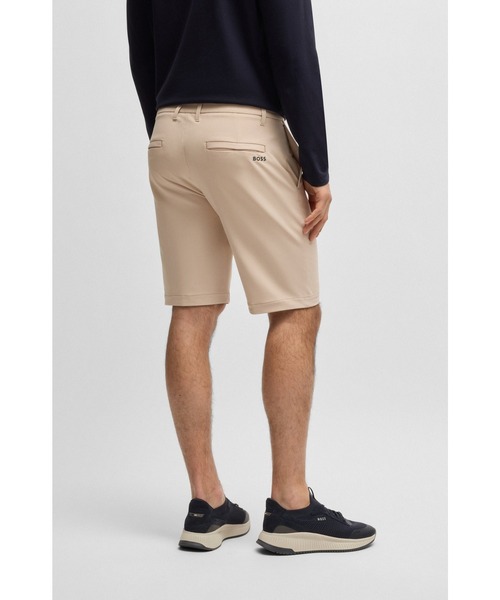 BOSS(ボス)の「はっ水ショートパンツ 4WAYストレッチ(その他パンツ・メンズ・ホワイト/ダークブルー/ベージュ/ブラック/ライトブルー・52/50/44/46/48/54/56)」の11枚目の写真