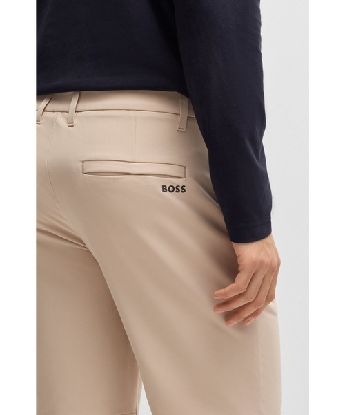 BOSS(ボス)の「はっ水ショートパンツ 4WAYストレッチ(その他パンツ・メンズ・ホワイト/ダークブルー/ベージュ/ブラック/ライトブルー・52/50/44/46/48/54/56)」の9枚目の写真