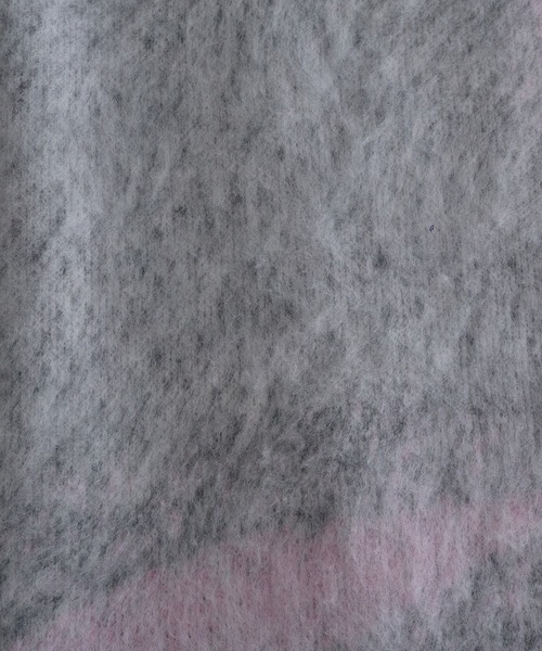 epnok(エプノック)の「アブストラクトルーズニットポロ(ニット/セーター・メンズ・ネイビー/ダークブラック/ライトグレー/ダークブラウン/グレー系1/レッド/ベージュ/ピンク系1/アッシュブラウン/ライトブルー・SMALL/MEDIUM/LARGE)」の14枚目の写真