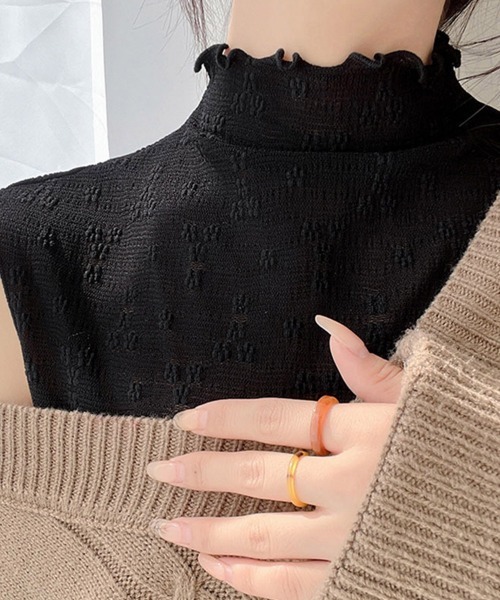 Miniministore(ミニミニストア)の「総レースインナートップスレディース韓国風(シャツ/ブラウス・レディース・ブラック/アイボリー/ベージュ/ホワイト・FREE)」の12枚目の写真