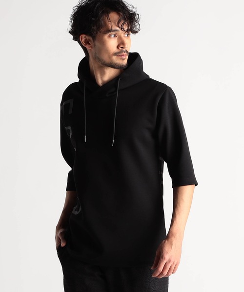MERP CLUB ブラックパーカー CLUBHAUS クラブハウス ×ZOZO CHAMPIONSHIP 裏起毛 スウェット