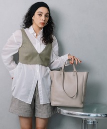 Beau're | BEAURE ヴュレ カウレザー ダブルハンドル  A4 トート(トートバッグ)