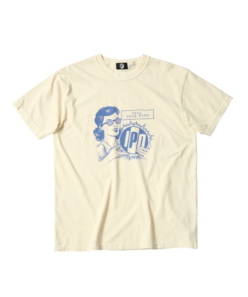 IPD(アイピーディー)の「【IPD】 MOMERIZE SS メモライズ ショートスリーブ(Tシャツ/カットソー・メンズ・オレンジ/グリーン/アイボリー・LARGE/MEDIUM/X-LARGE)」の7枚目の写真