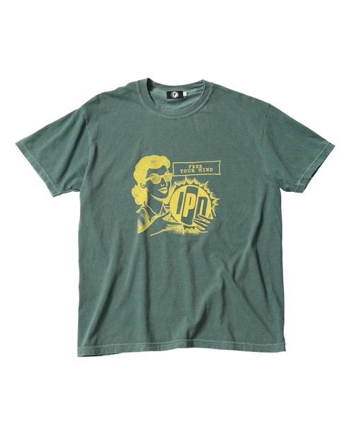 IPD(アイピーディー)の「【IPD】 MOMERIZE SS メモライズ ショートスリーブ(Tシャツ/カットソー・メンズ・オレンジ/グリーン/アイボリー・LARGE/MEDIUM/X-LARGE)」の8枚目の写真