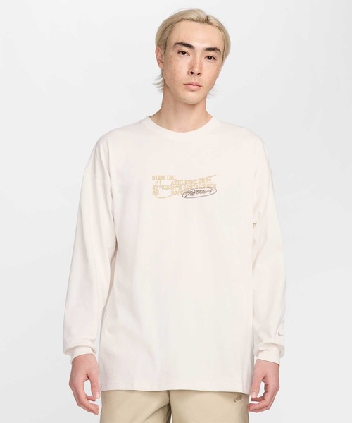 Tシャツ・カットソー Nike Sportswear Premium Men's Long Sleeve T-Shirt HV4754-04 セール】ナイキ スポーツウェア プレミアム メンズ ロング