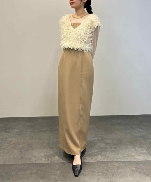 美品】ANDRESD/アンドレスド フリンジグリッターベストセット