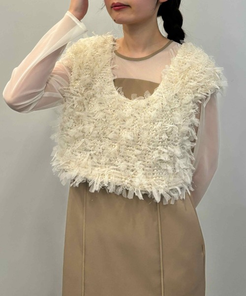 セール】フリンジグリッターセットドレス / fringe glitter set