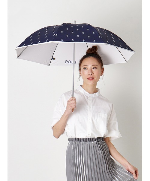 kumi1942★ポロ★ポロベア★長傘★晴雨兼用★UV★遮光★軽量★新品 ポロ ラルフ ローレン POLO RALPH LAUREN 晴雨兼用 長傘
