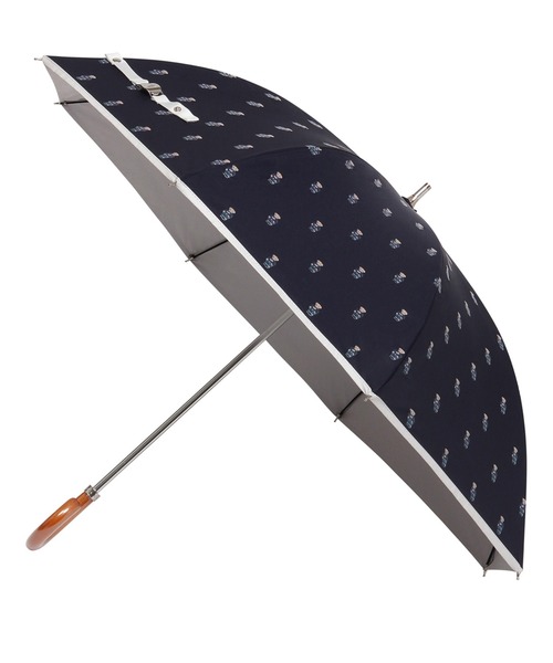 値下げ！新品 ラルフローレン 日傘 傘 ポロベア 総柄 白 ポロ ラルフ ローレン POLO RALPH LAUREN 晴雨兼用折りたたみ