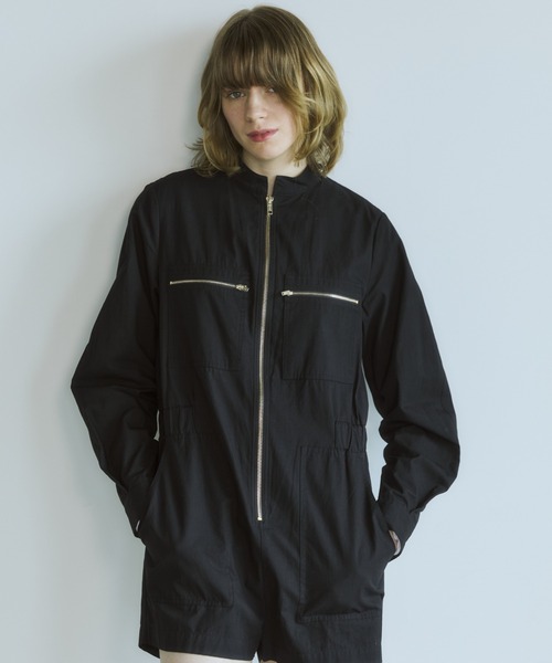 OPULENCE（オーピュレンス）の「Refined Utility コンビネゾン（つなぎ/オールインワン・レディース・パープル/ブラック・FREE）」の14枚目の写真