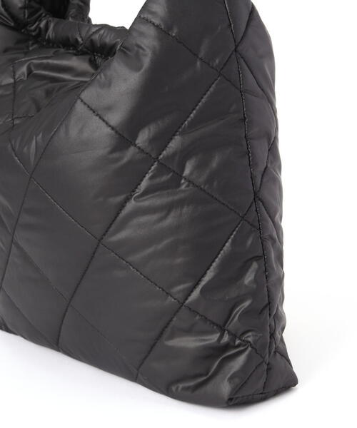 FREE'S MART（フリーズマート）の「◆キルティングチェーンバッグ（ハンドバッグ・レディース・ブラック/ブルー・ﾌﾘ-）」の9枚目の写真