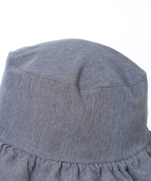 14+(イチヨンプラス)の「撥水シャーリングハット(Tシャツ/カットソー・レディース・ベージュ/グリーン/グレー・M)」の7枚目の写真