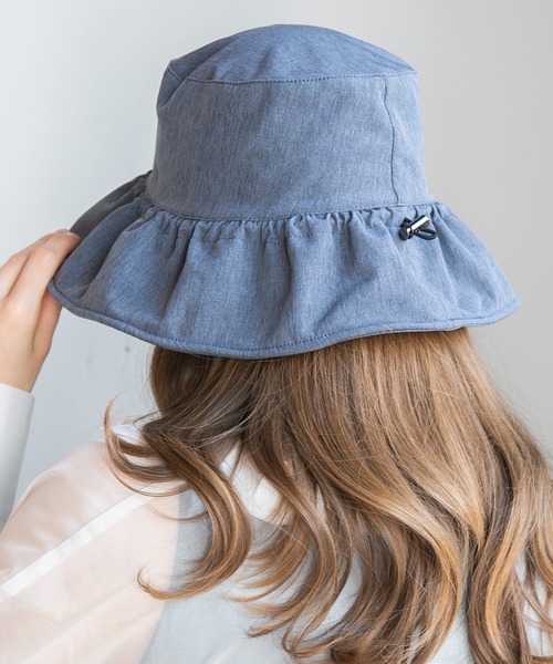 14+(イチヨンプラス)の「撥水シャーリングハット(Tシャツ/カットソー・レディース・ベージュ/グリーン/グレー・M)」の15枚目の写真