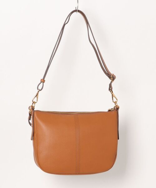 FOSSIL（フォッシル）の「フォッシル 斜めがけバッグ レディース レザー ブラウン スマホ収納可 ZB11112403（ショルダーバッグ・レディース・ブラウン・FREE）」の2枚目の写真