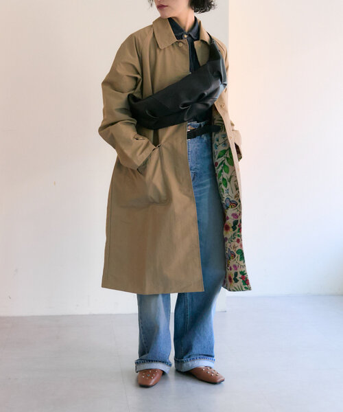 ear PAPILLONNER（イアパピヨネ）の「【YURT(ユルト)】HAMAKA/ムーンショルダーバッグ/ボディーバッグ（ショルダーバッグ・レディース・ブラック・FREE）」の14枚目の写真