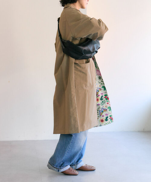 ear PAPILLONNER（イアパピヨネ）の「【YURT(ユルト)】HAMAKA/ムーンショルダーバッグ/ボディーバッグ（ショルダーバッグ・レディース・ブラック・FREE）」の15枚目の写真