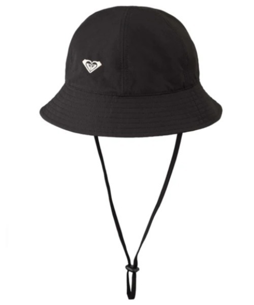 ROXY（ロキシー）の「WR UV SURFCAMP BUCKE /ロキシーロゴバケットハット（ハット・レディース・ブラック/ベージュ・FREE）」の2枚目の写真