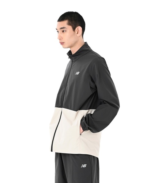 NEW BALANCE(ニューバランス)の「パフォーマンスウーブンジャケット(ジャージ・メンズ・ブラック/ブルー・SMALL/XX-LARGE/X-LARGE/LARGE/MEDIUM)」の3枚目の写真