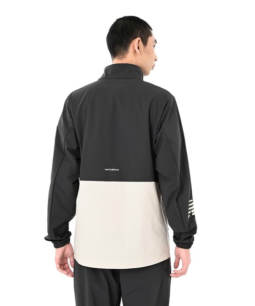 NEW BALANCE(ニューバランス)の「パフォーマンスウーブンジャケット(ジャージ・メンズ・ブラック/ブルー・SMALL/XX-LARGE/X-LARGE/LARGE/MEDIUM)」の4枚目の写真
