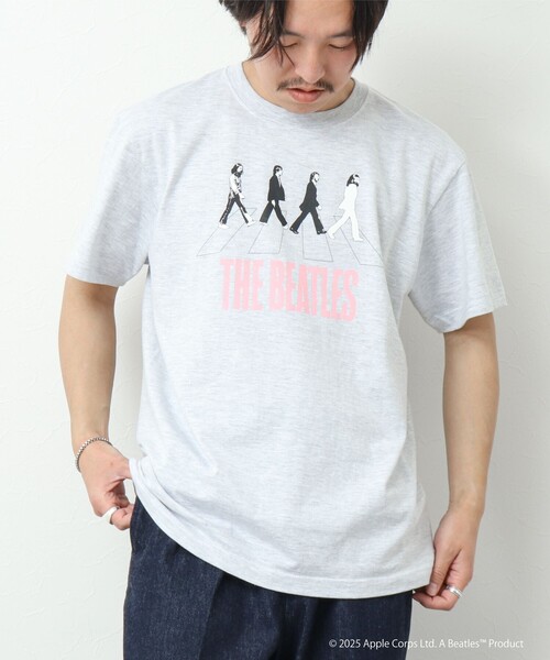 GOOD ROCK SPEED】別注 THE BEATLES abbey road T 25SS（Tシャツ