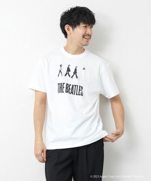 GOOD ROCK SPEED（グッドロックスピード）の「【GOOD ROCK SPEED】別注 THE BEATLES abbey road T 25SS（Tシャツ/カットソー・メンズ・ホワイト/ブラック/グレー・S/M/L）」の10枚目の写真