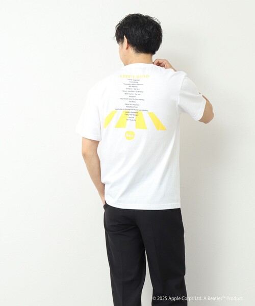 GOOD ROCK SPEED（グッドロックスピード）の「【GOOD ROCK SPEED】別注 THE BEATLES abbey road T 25SS（Tシャツ/カットソー・メンズ・ホワイト/ブラック/グレー・S/M/L）」の13枚目の写真