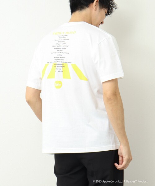 GOOD ROCK SPEED（グッドロックスピード）の「【GOOD ROCK SPEED】別注 THE BEATLES abbey road T 25SS（Tシャツ/カットソー・メンズ・ホワイト/ブラック/グレー・S/M/L）」の14枚目の写真