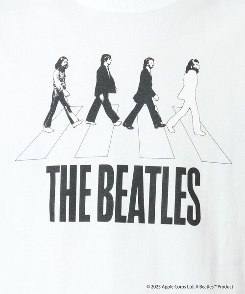 GOOD ROCK SPEED（グッドロックスピード）の「【GOOD ROCK SPEED】別注 THE BEATLES abbey road T 25SS（Tシャツ/カットソー・メンズ・ホワイト/ブラック/グレー・S/M/L）」の16枚目の写真