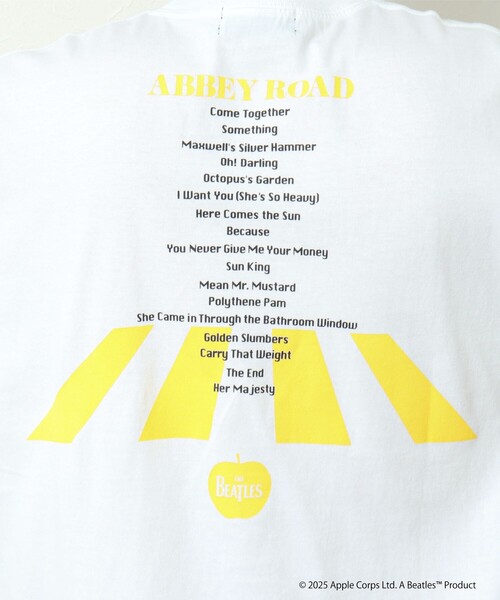 GOOD ROCK SPEED（グッドロックスピード）の「【GOOD ROCK SPEED】別注 THE BEATLES abbey road T 25SS（Tシャツ/カットソー・メンズ・ホワイト/ブラック/グレー・S/M/L）」の17枚目の写真