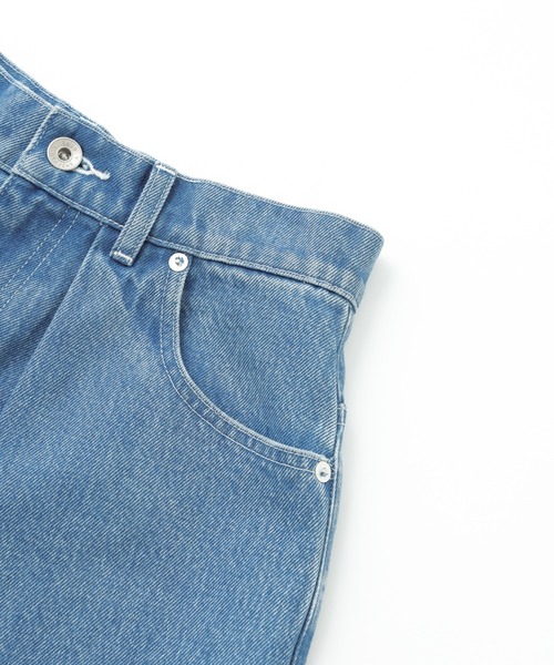 ROSE BUD（ローズバッド）の「(GENE HEAVENS)バミューダ ハーフ デニム パンツ（デニムパンツ・レディース・ブルー/ブラック・S/M/L）」の17枚目の写真