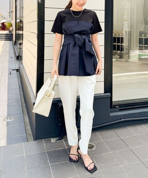 セール】【追加】◇【WEB先行発売】ビスチェ風コンビTシャツ（T