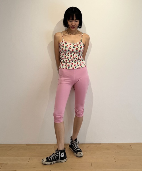 トップス HOLIDAY.SUPER RIB CAMISOLE (TULIP) HOLIDAY（ホリデイ）の「SUPER RIB CAMISOLE (TULIP) スーパーリブ